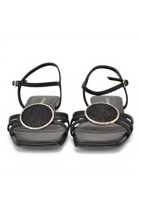 Sandalo donna Noa Harmon in pelle colore nero. NOA HARMON | 10282P-NERO